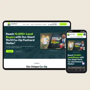 9x12 agency website template