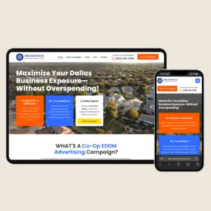 9x12 EDDM Marketing Agency Website Template – WordPress Elementor Design Kit
